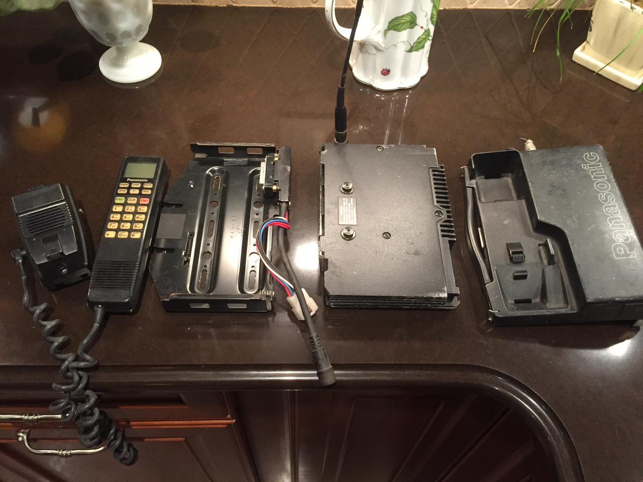 Panasonic EJB-114 AMPS cell phone system components